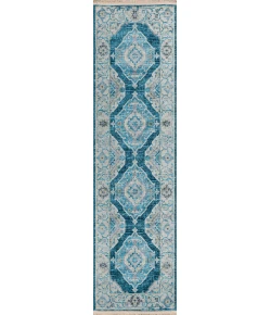 Dalyn Marbella MB1 Indigo Area Rug 2 ft. 3 in. X 10 ft. Runner