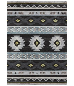 Dalyn Phoenix PH3 Black Area Rug 9 ft. X 12 ft. Rectangle