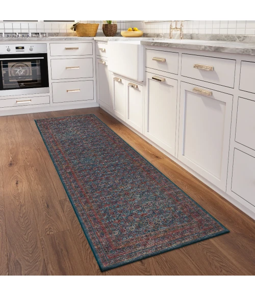 Dalyn Jericho JC7 Navy Area Rug 2 ft. 6 in. X 8 ft. Runner
