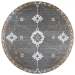 Dalyn Sedona SN16 Charcoal Area Rug 10 ft. X 10 ft. Round