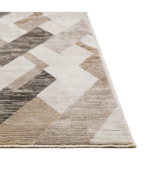 Dalyn Denizi DZ5 Putty Area Rug 5 ft. 3 in. X 7 ft. 8 in. Rectangle