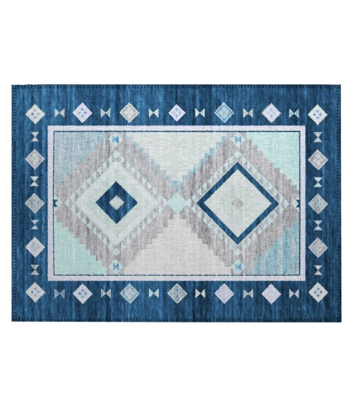 Dalyn Phoenix PH2 Denim Area Rug 1 ft. 8 in. X 2 ft. 6 in. Rectangle