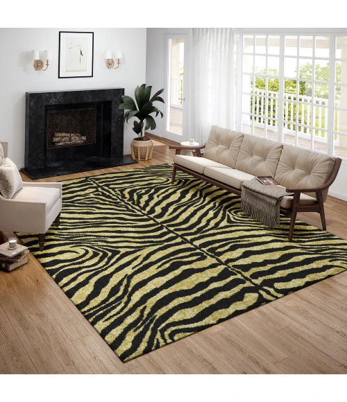 Dalyn Mali ML1 Gold Area Rug 10 ft. X 14 ft. Rectangle