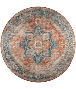 Dalyn Jericho JC2 Spice Area Rug 4 ft. X 4 ft. Round