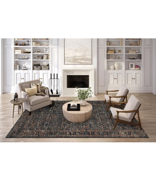 Dalyn Jericho JC10 Midnight Area Rug 10 ft. X 10 ft. Round