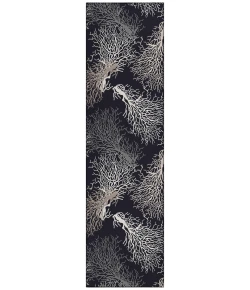 Dalyn Seabreeze SZ3 Black Area Rug 2 ft. 3 in. X 7 ft. 6 in. Runner
