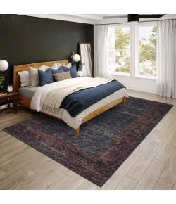 Dalyn Jericho JC7 Navy Area Rug 9 ft. X 12 ft. Rectangle