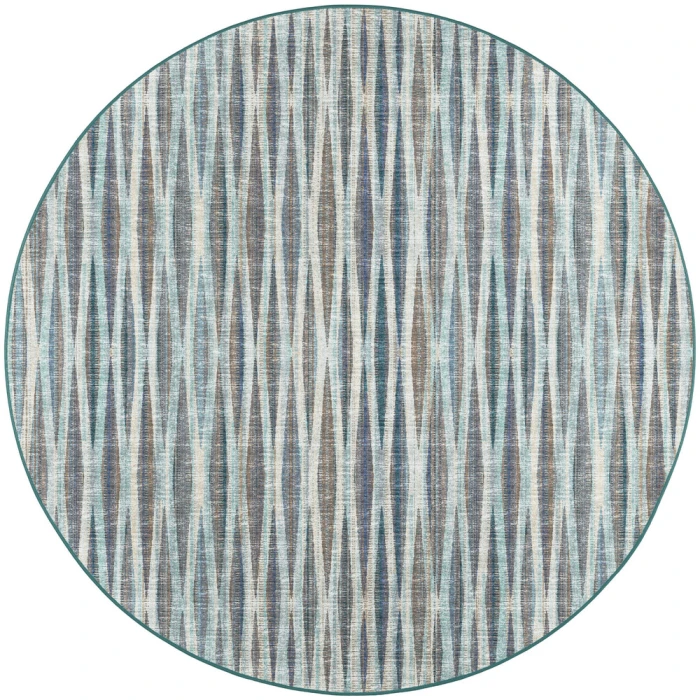 Dalyn Amador AA1 Mist Area Rug 4 ft. X 4 ft. Round