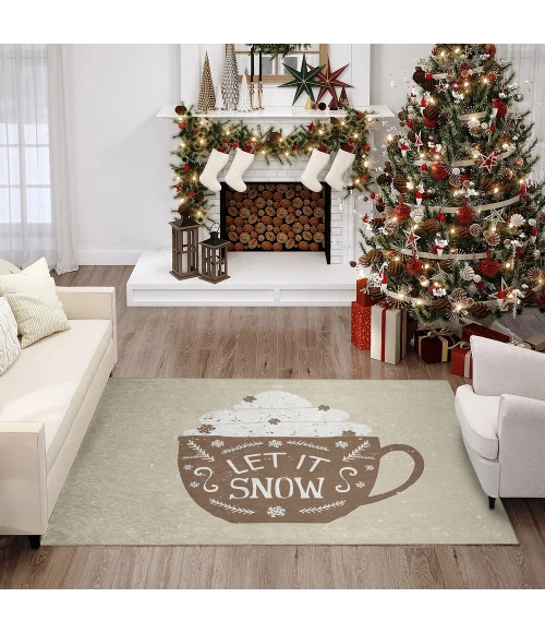 Dalyn Wonderland WN7 Beige Area Rug 5 ft. X 7 ft. 6 in. Rectangle