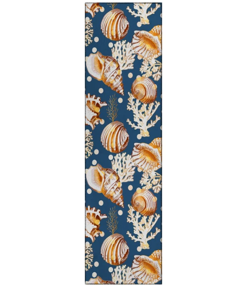 Dalyn Seabreeze SZ6 Navy Area Rug 2 ft. 3 in. X 7 ft. 6 in. Runner