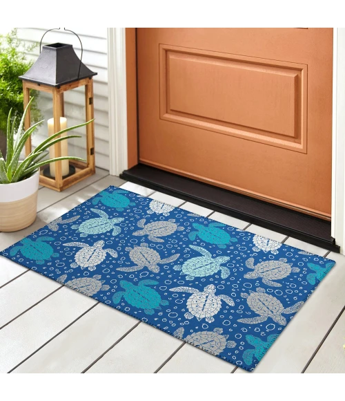 Dalyn Seabreeze SZ13 Navy Area Rug 1 ft. 8 in. X 2 ft. 6 in. Rectangle