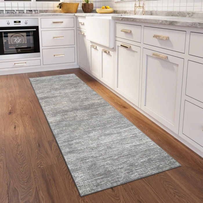 Dalyn Ciara CR1 Graphite Area Rug 2 ft. 6 in. X 8 ft. Runner