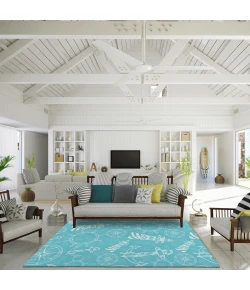 Dalyn Harbor HA9 Ocean Area Rug 10 ft. X 14 ft. Rectangle