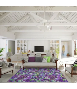 Dalyn Seabreeze SZ14 Violet Area Rug 8 ft. X 10 ft. Rectangle