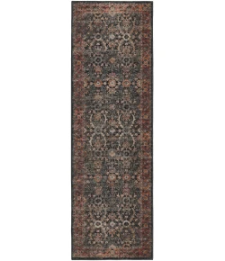 Dalyn Jericho JC1 Charcoal Area Rug 2 ft. 6 in. X 8 ft. Runner