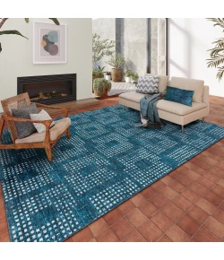 Dalyn Delano DA1 Navy Area Rug 5 ft. X 7 ft. 6 in. Rectangle