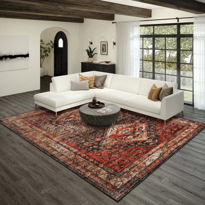 Dalyn Jericho JC9 Canyon Area Rug 4 ft. X 4 ft. Round