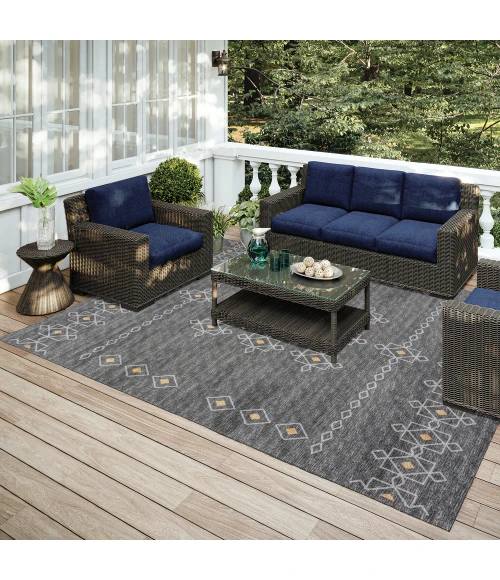 Dalyn Sedona SN3 Charcoal Area Rug 8 ft. X 10 ft. Rectangle