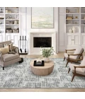 Dalyn Delano DA1 Pewter Area Rug 3 ft. X 5 ft. Rectangle