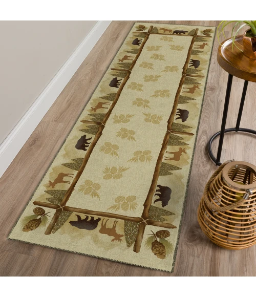 Dalyn Excursion EX2 Beige Area Rug 2 ft. 3 in. X 7 ft. 6 in. Runner