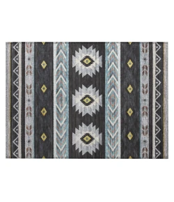 Dalyn Phoenix PH3 Black Area Rug 1 ft. 8 in. X 2 ft. 6 in. Rectangle