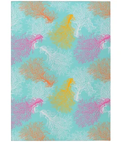 Dalyn Seabreeze SZ3 Teal Area Rug 8 ft. X 10 ft. Rectangle