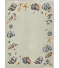 Dalyn Seabreeze SZ9 Ivory Area Rug 8 ft. X 10 ft. Rectangle