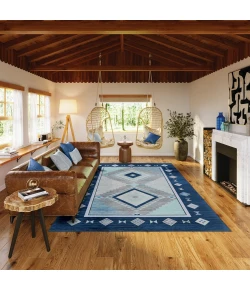 Dalyn Phoenix PH2 Denim Area Rug 3 ft. X 5 ft. Rectangle