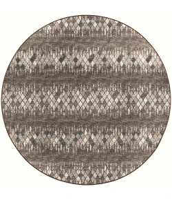 Dalyn Winslow WL5 Driftwood Area Rug 6 ft. X 6 ft. Round