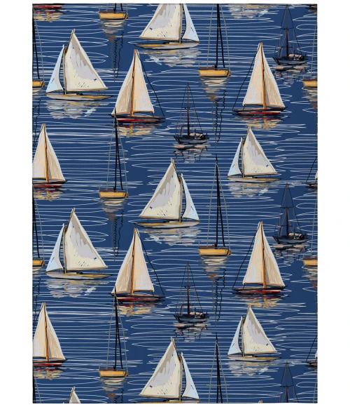 Dalyn Harbor HA8 Navy Area Rug 9 ft. X 12 ft. Rectangle