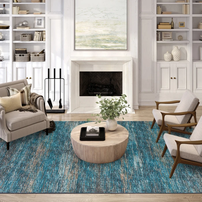 Dalyn Ciara CR1 Navy Area Rug 2 ft. X 3 ft. Rectangle
