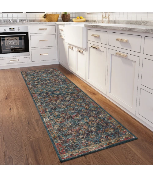 Dalyn Jericho JC8 Navy Area Rug 2 ft. 6 in. X 12 ft. Runner