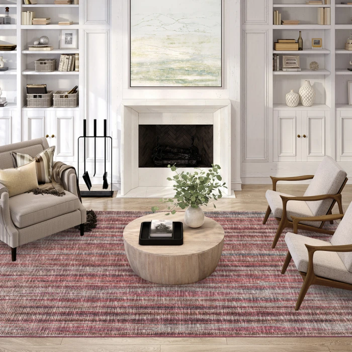 Dalyn Amador AA1 Blush Area Rug 4 ft. X 4 ft. Round