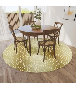 Dalyn Mali ML3 Gold Area Rug 4 ft. X 4 ft. Round