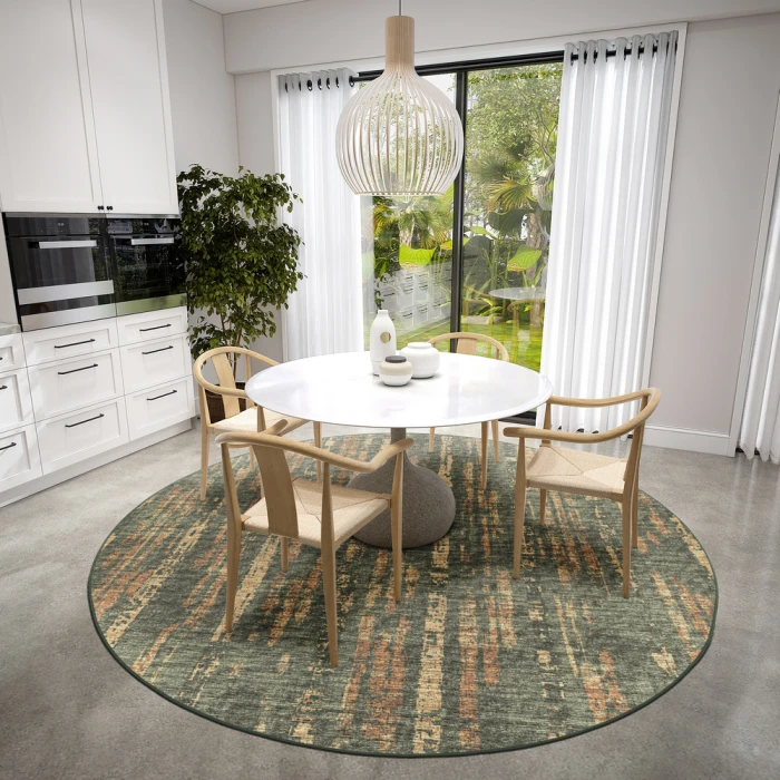 Dalyn Winslow WL6 Olive Area Rug 10 ft. X 10 ft. Round
