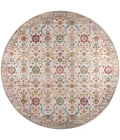 Dalyn Jericho JC1 Ivory Area Rug 6 ft. X 6 ft. Round