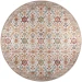 Dalyn Jericho JC1 Ivory Area Rug 10 ft. X 10 ft. Round