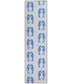 Dalyn Seabreeze SZ15 Navy Area Rug 2 ft. 3 in. X 7 ft. 6 in. Runner