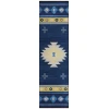 Dalyn Phoenix PH4 Navy Area Rug 2 ft. 3 in. X 7 ft. 6 in. Runner