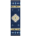 Dalyn Phoenix PH4 Navy Area Rug 2 ft. 3 in. X 7 ft. 6 in. Runner