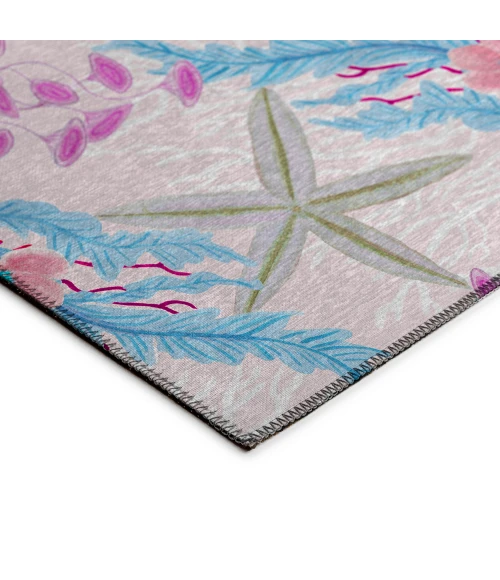 Dalyn Seabreeze SZ1 Blush Area Rug 3 ft. X 5 ft. Rectangle