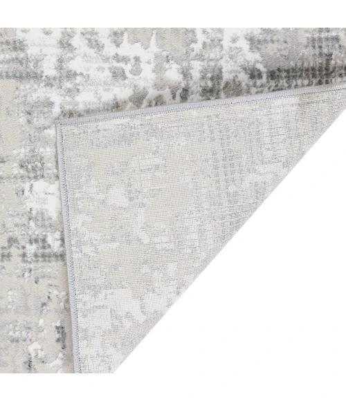 Dalyn Rhodes RR3 Silver Area Rug 7 ft. 10 in. X 10 ft. Rectangle
