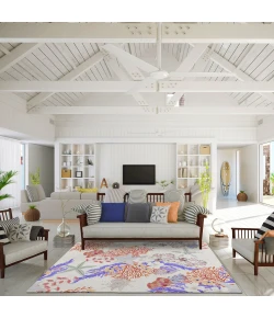 Dalyn Seabreeze SZ1 Ivory Area Rug 9 ft. X 12 ft. Rectangle