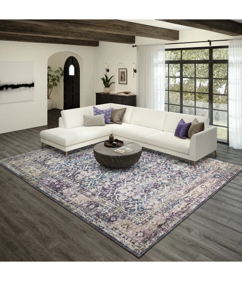 Dalyn Jericho JC3 Violet Area Rug 10 ft. X 10 ft. Round