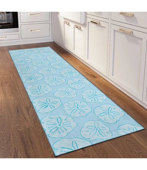 Dalyn Seabreeze SZ10 Sky Area Rug 2 ft. 3 in. X 7 ft. 6 in. Runner