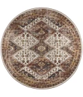 Dalyn Jericho JC9 Putty Area Rug 6 ft. X 6 ft. Round