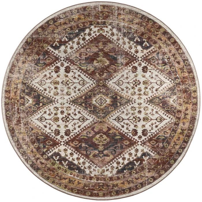 Dalyn Jericho JC9 Putty Area Rug 10 ft. X 10 ft. Round