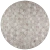 Dalyn Durango SS1 Flannel Area Rug 4 ft. X 4 ft. Round
