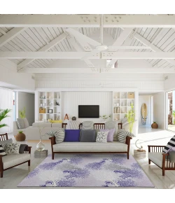 Dalyn Seabreeze SZ3 Lavender Area Rug 5 ft. X 7 ft. 6 in. Rectangle