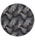 Dalyn Seabreeze SZ3 Black Area Rug 8 ft. X 8 ft. Round